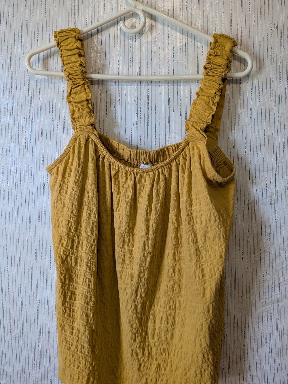 Wonderly Gold Cotton Top